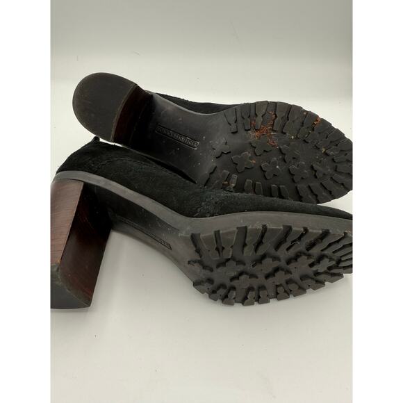 Tommy Hilfiger Black Suede Oxford Shoes, Sz 8M - Picture 8 of 8